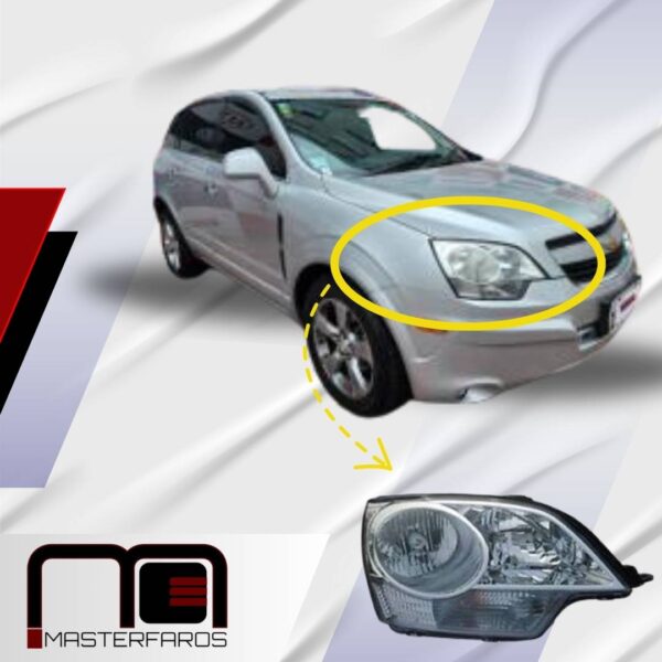 FARO DELANTERO CHEVROLET CAPTIVA SPORT 2010/2017 RH