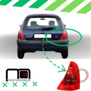 FARO POSTERIOR RENAULT CLIO 2001/2003 RH
