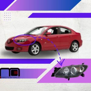 FARO DELANTERO MAZDA 3 SEDAN 2004/2009 LH