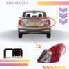 FARO POSTERIOR NISSAN VERSA 4D 2011/2019 RH