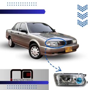 FARO DELANTERO NISSAN SENTRA B13 2005/2015 P/AZUL RH