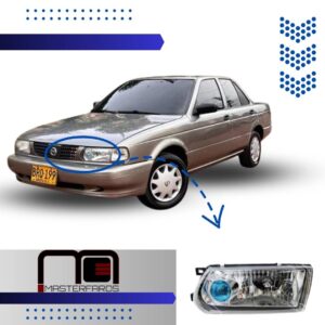 FARO DELANTERO NISSAN SENTRA B13 2005/2015 P/AZUL LH