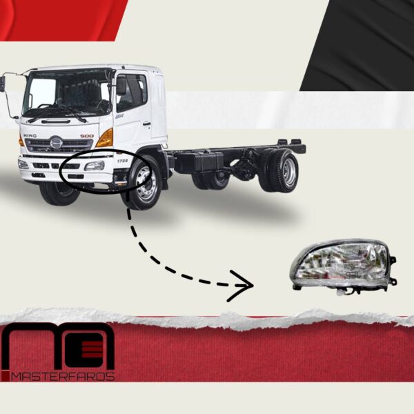 FARO DELANTERO HINO GH 2003/2017 LH