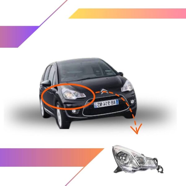 FARO DELANTERO CITROEN C3 2010/2013 RH