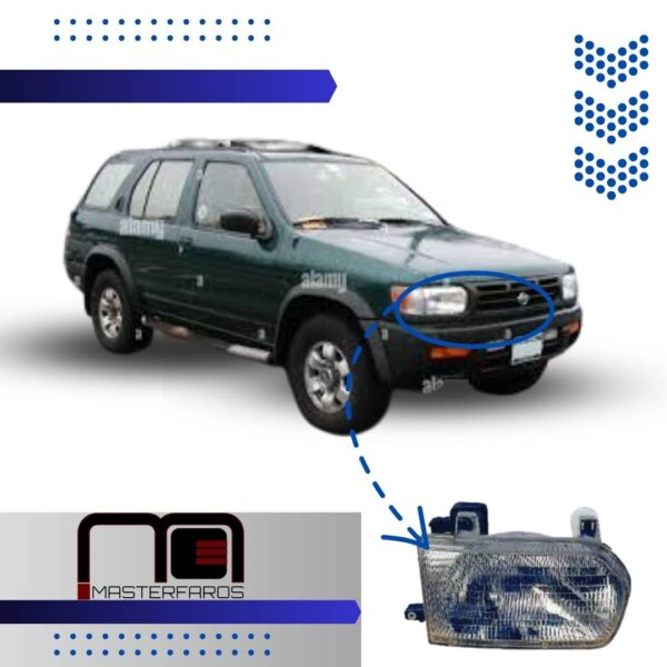 FARO DELANTERO NISSAN PATHFINDER 1996/1998 RH