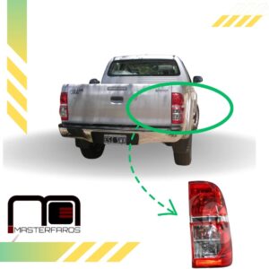 FARO POSTERIOR TOYOTA HILUX 2012/2015 S/S RH