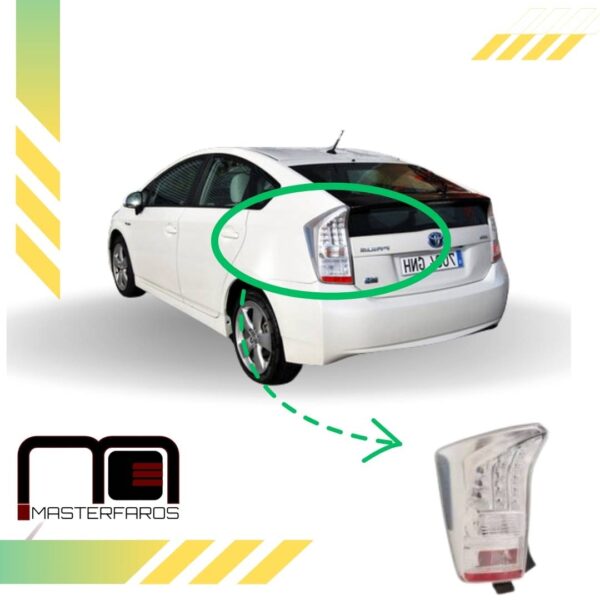 FARO POSTERIOR TOYOTA PRIUS 2010/2012 LH