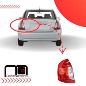 FARO POSTERIOR HYUNDAI ACCENT 2006/2011 LH