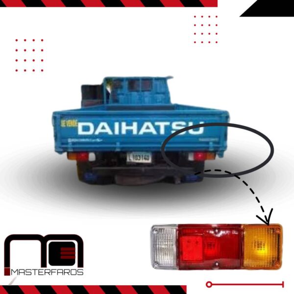 FARO POSTERIOR DAIHATSU DELTA 1981-1986 C/S RH