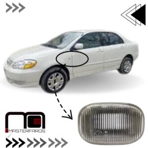 FARO LATERAL TOYOTA COROLLA XLI 2003 - HILUXVIGO BLANC LH