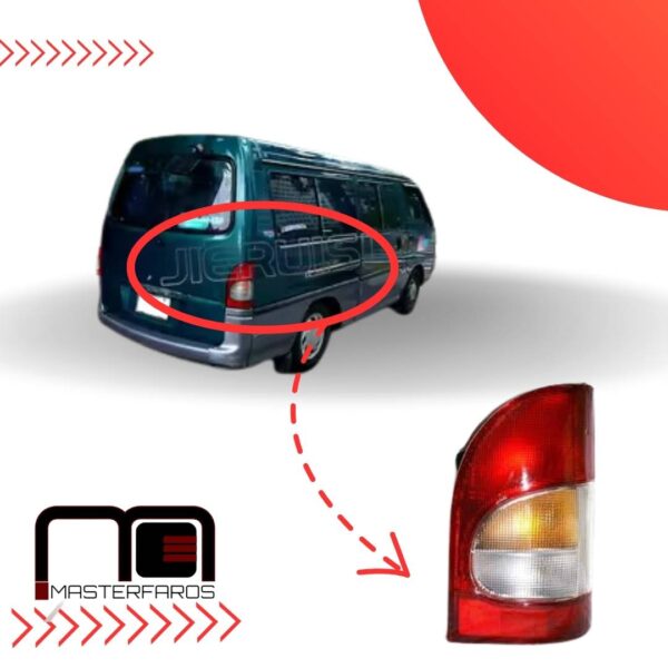 FARO POSTERIOR HYUNDAI H100 1992/1997 RH