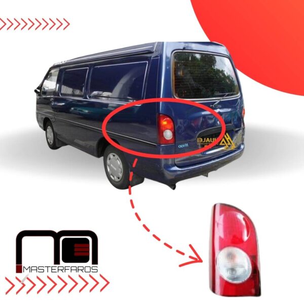 FARO POSTERIOR HYUNDAI H100 VAN 1998 C/S LH