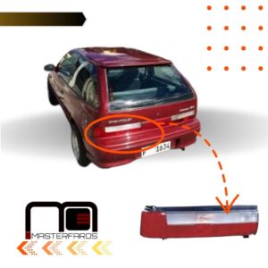 FARO POSTERIOR CHEVROLET FORSA 2000/2003 ROJO/BLANCO C/S LH