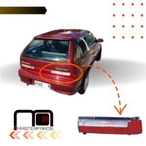 FARO POSTERIOR CHEVROLET FORSA 2000/2003 ROJO/BLANCO C/S RH