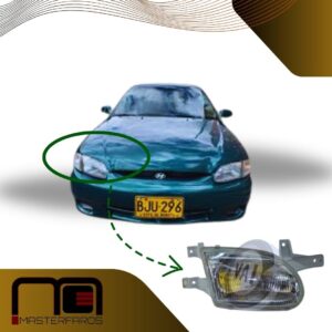 FARO DELANTERO HYUNDAI ACCENT 4P 1998/2000 RH