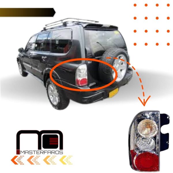 FARO POSTERIOR CHEVROLET GRAND VITARA 1999/2012 TUNNING C/S LH