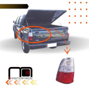FARO POSTERIOR CHEVROLET LUV 2000/2004 ROJO/BLANC C/S LH