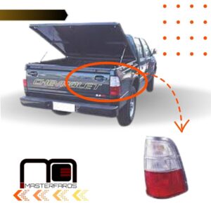 FARO POSTERIOR CHEVROLET LUV 2000/2004 ROJO/BLANC C/S RH
