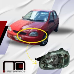 FARO DELANTERO CHEVROLET CORSA 2000/2002 LH