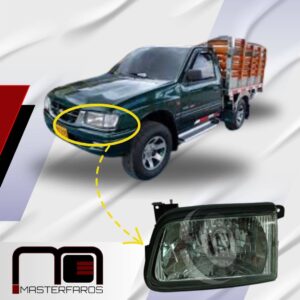 FARO DELANTERO CHEVROLET LUV THAI C/MOLDE C/RAYAS 1998/2004 LH