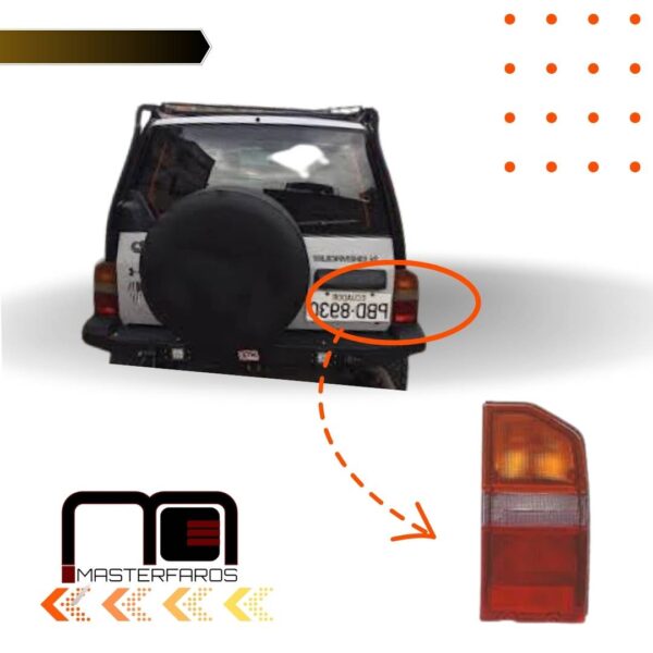 FARO POSTERIOR CHEVROLET VITARA 1990/2012 S/S RH