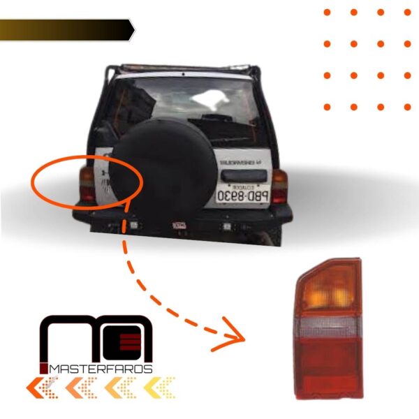 FARO POSTERIOR CHEVROLET VITARA 1990/2012 S/S LH