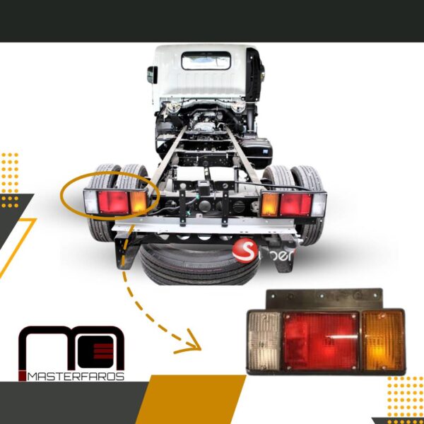 FARO POSTERIOR ISUZU TRUCK 1985/1991 C/S LH