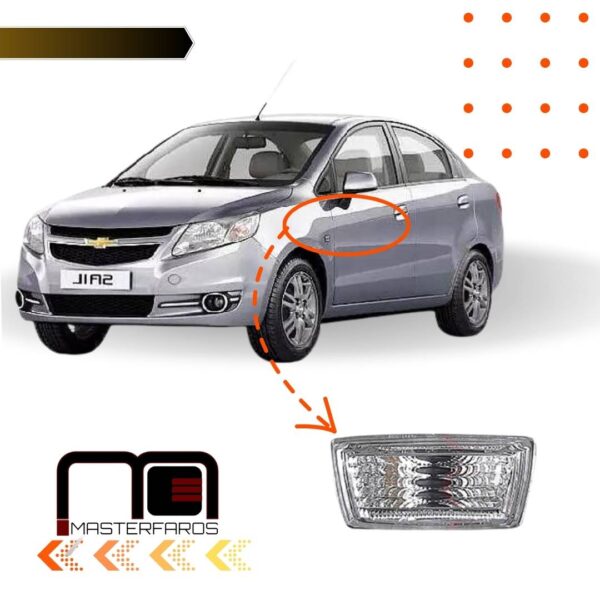 FARO LATERAL CHEVROLET SAIL 2012 LH