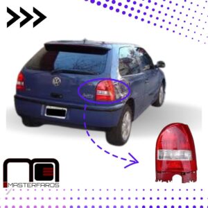 FARO POSTERIOR VOLKSWAGEN GOL 2001/2006 RH