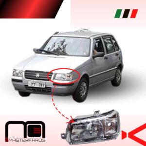 FARO DELANTERO FIAT UNO FIRE 1.3 FLORINO 2004 LH