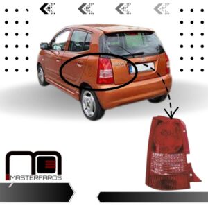 FARO POSTERIOR KIA PICANTO 2005/2007 LH