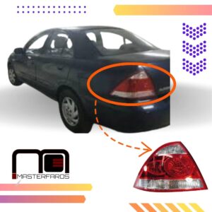 FARO POSTERIOR NISSAN DATSUN ALMERA 2008- LH