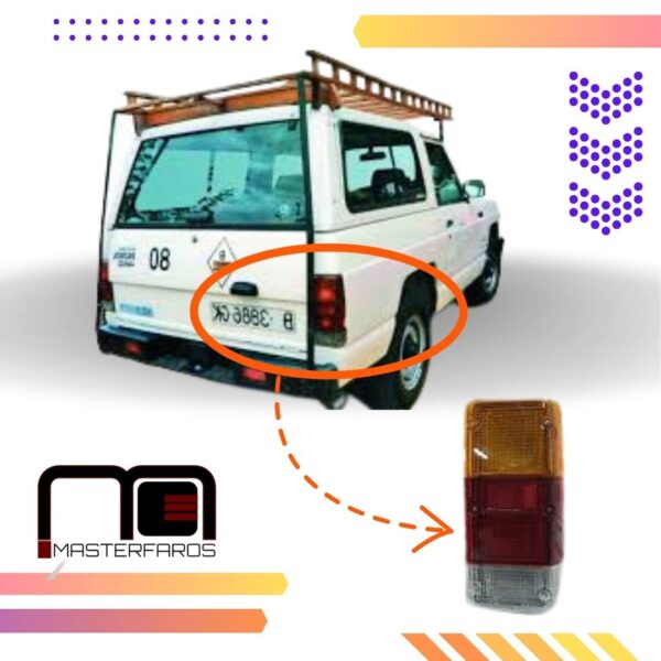 FARO POSTERIOR NISSAN PATROL 1981/1987 C/S RH