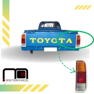 FARO POSTERIOR TOYOTA HILUX 1974/1978 C/BISEL C/S RH