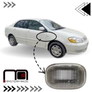 FARO LATERAL TOYOTA COROLLA XLI 2003 - HILUXVIGO BLANC RH