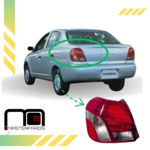 FARO POSTERIOR TOYOTA YARIS 4P 2001/2002 LH