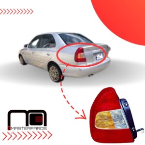 FARO POSTERIOR HYUNDAI ACCENT VERNA 4P 2001/2002 C/S LH