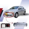 GUARDACHOQUE CHEVROLET AVEO FAMILY 2005/2015 CHEVY TAXI NEG C/H NEB