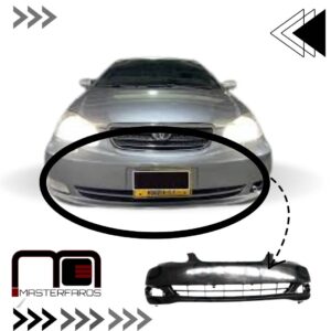 GUARDACHOQUE TOYOTA COROLLA 1.8 2006/2007 NEG