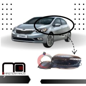 ESPEJO EXTERIOR ELECTRICO KIA CERATO R 2015/2019 C/LUZ LH