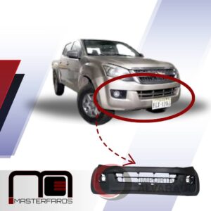 GUARDACHOQUE CHEVROLET LUV D-MAX 4X4 2014/2018 C/H NEB NEG