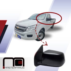 ESPEJO EXTERIOR CHEVROLET LUV D-MAX 2014 NEG LH