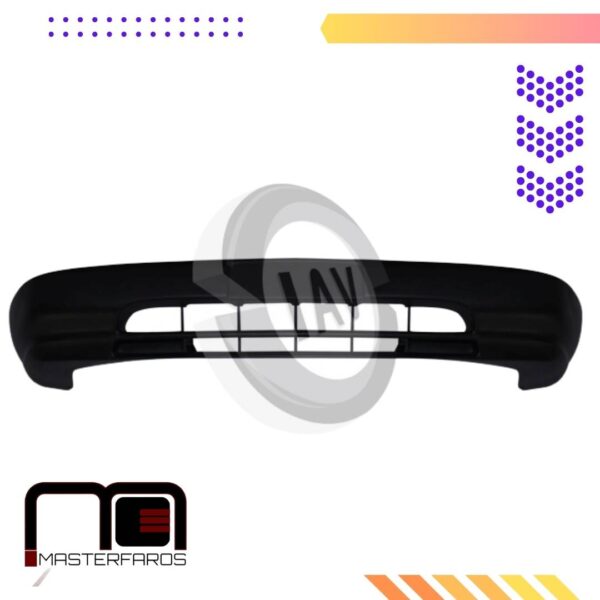 GUARDACHOQUE NISSAN SENTRA B14 1996/1999 NEG S/H NEB - Imagen 2