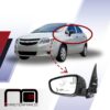 ESPEJO EXTERIOR CHEVROLET SAIL ELECTRICO 2017/2020 NEG LH