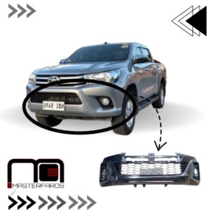 GUARDACHOQUE TOYOTA HILUX 4X2 2019- C/MASCARILLA