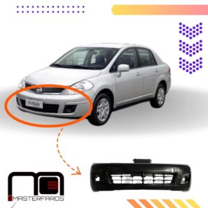 GUARDACHOQUE NISSAN TIIDA 2010- NEG C/H NEB