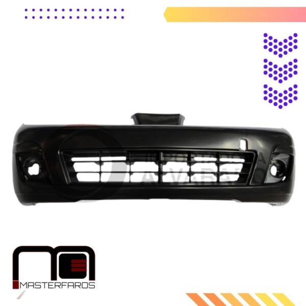 GUARDACHOQUE NISSAN TIIDA 2010- NEG C/H NEB - Imagen 2