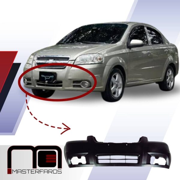 GUARDACHOQUE CHEVROLET AVEO EMOTION 2008/2018