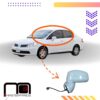 ESPEJO EXTERIOR ELECTRICO NISSAN TIIDA 2007 LH