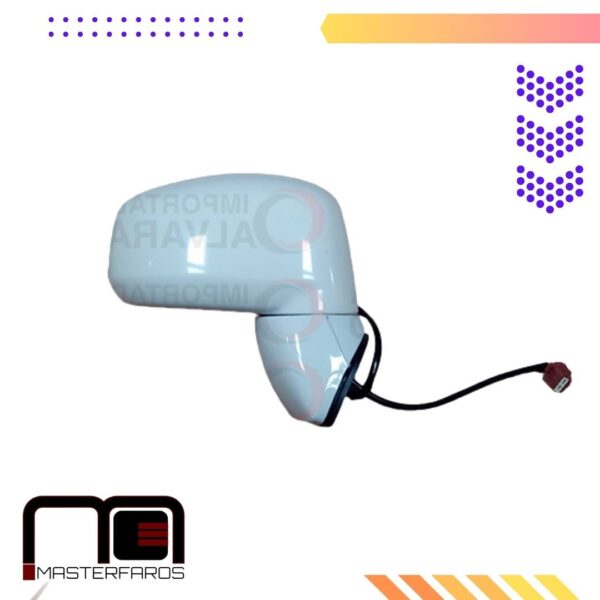 ESPEJO EXTERIOR ELECTRICO NISSAN TIIDA 2007 RH - Imagen 2